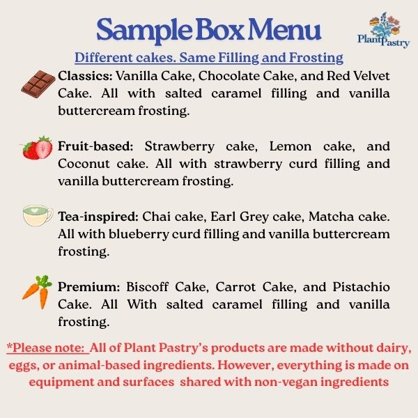 Cake Tasting Box