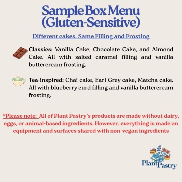 Cake Tasting Box