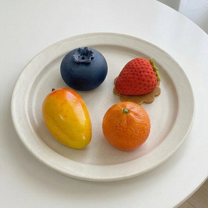 Viral Realistic Vegan Fruit Pastries 