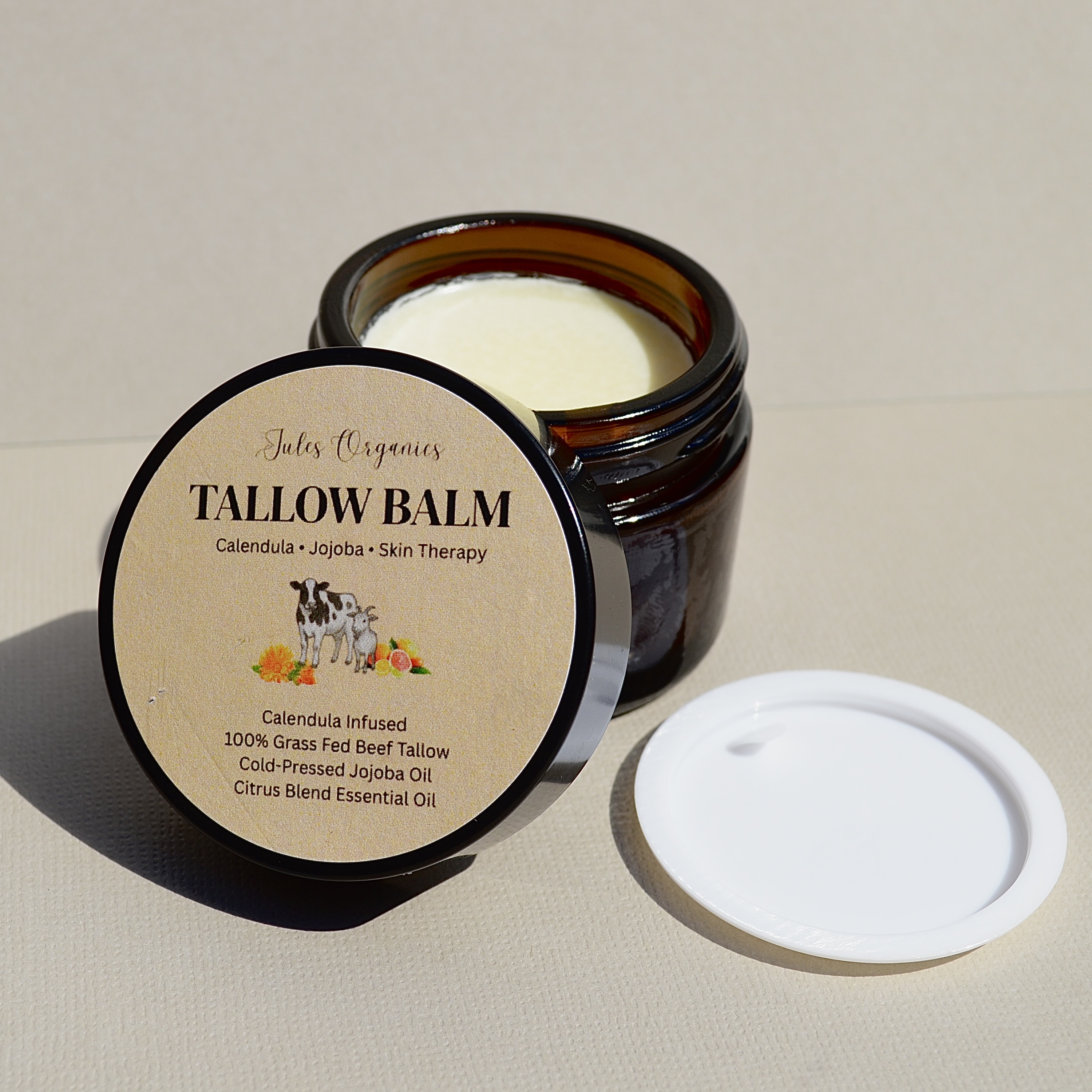 Calendula Infused Beef Tallow