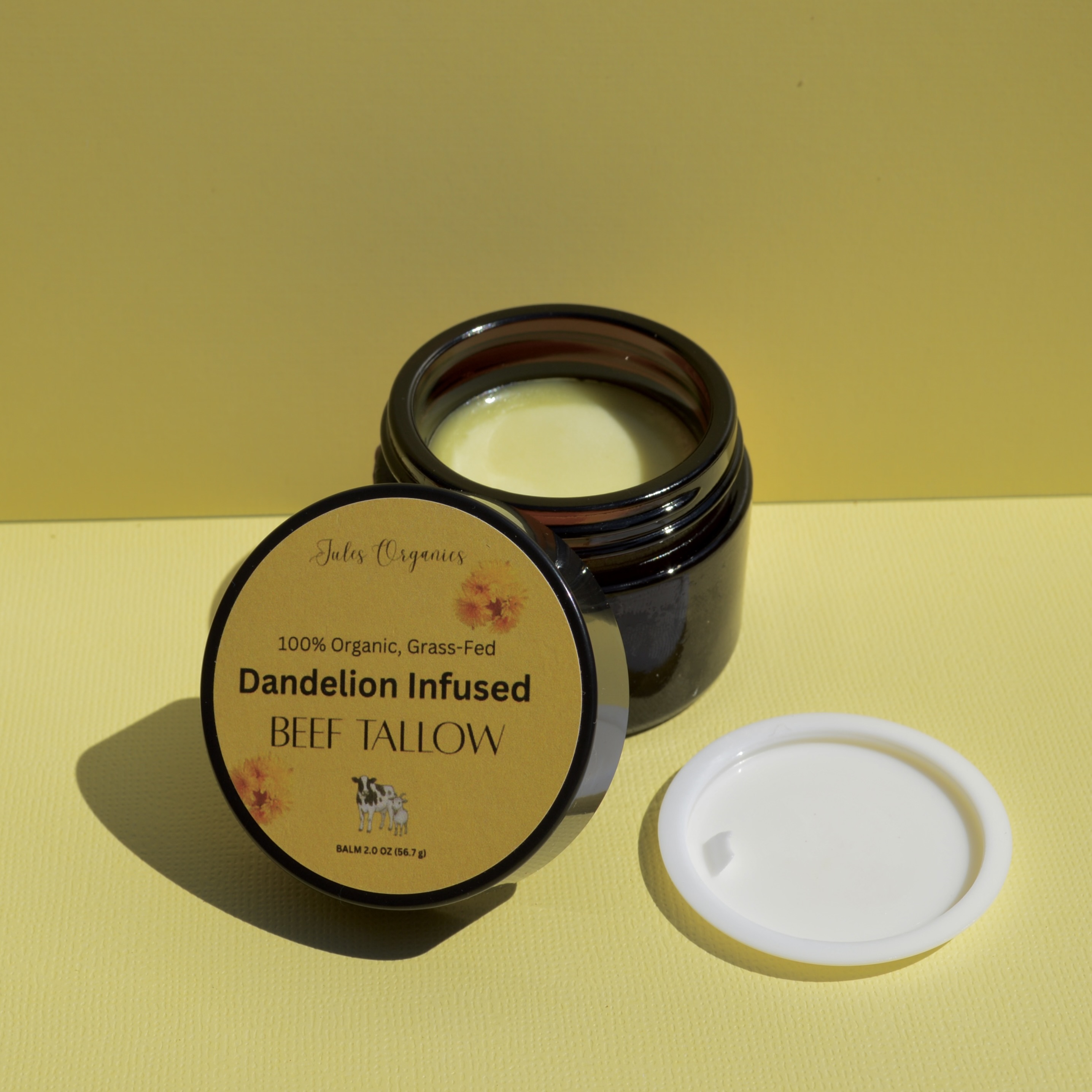 Dandelion Infused Beef Tallow