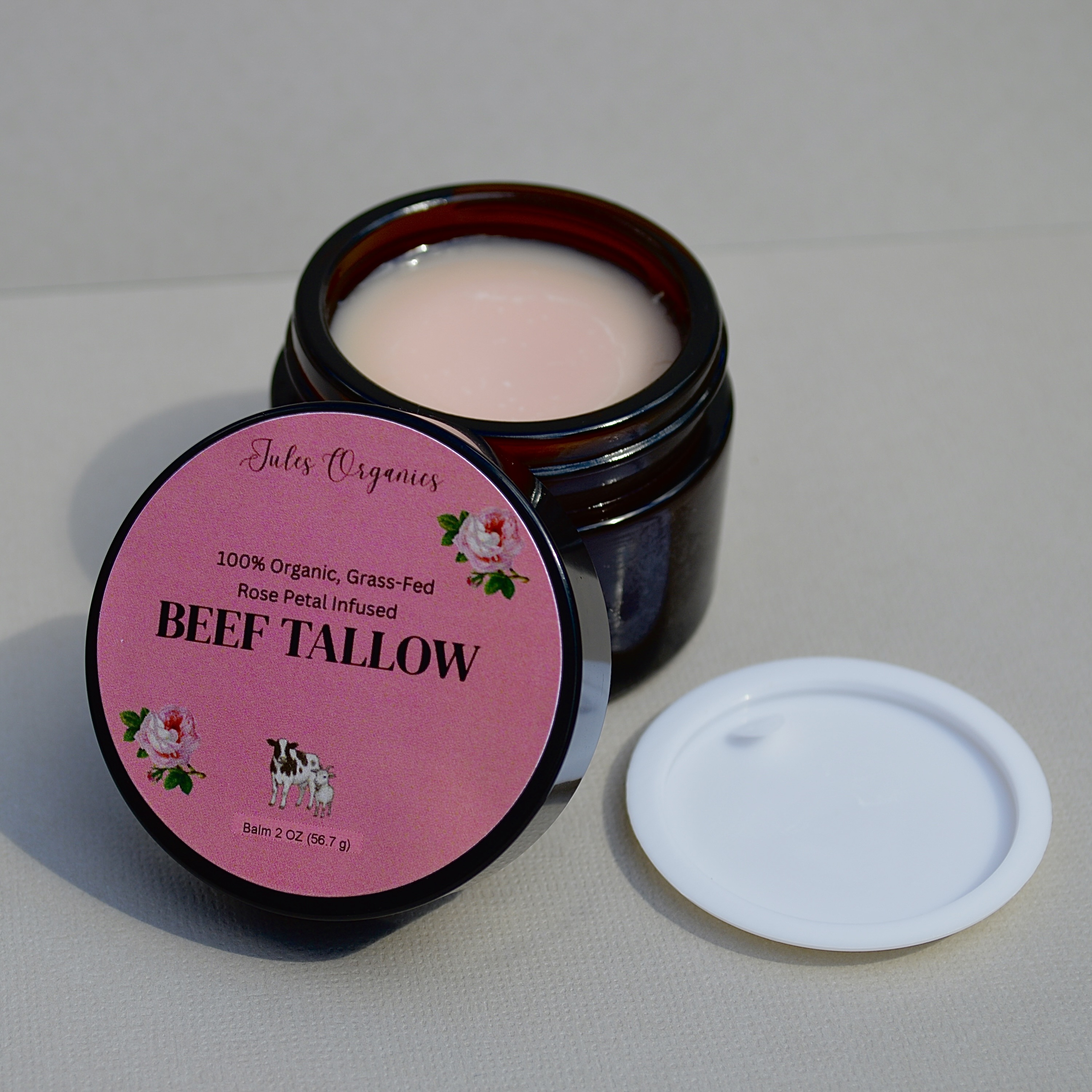 Rose Infused Beef Tallow