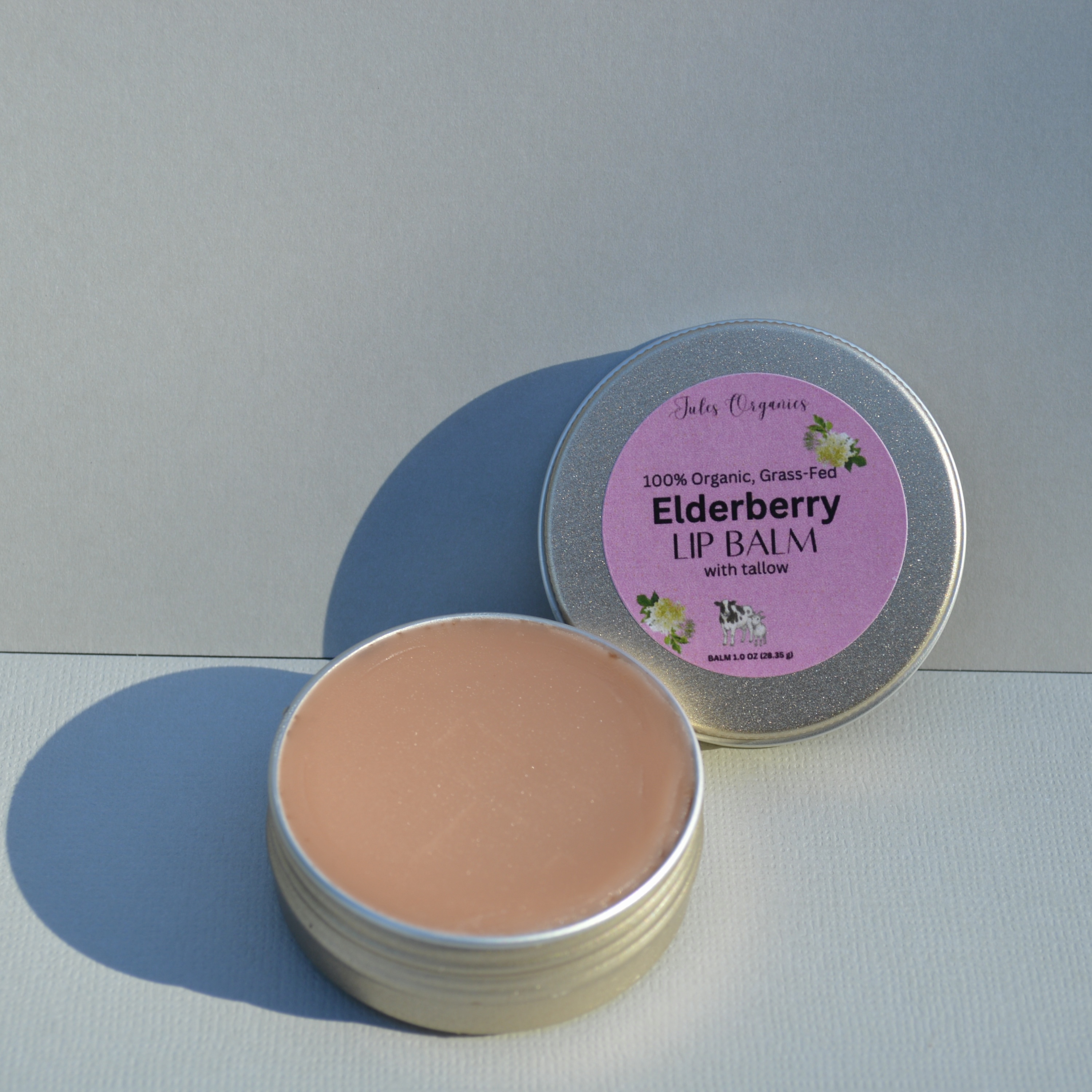 Elderberry Lip Balm 1 oz
