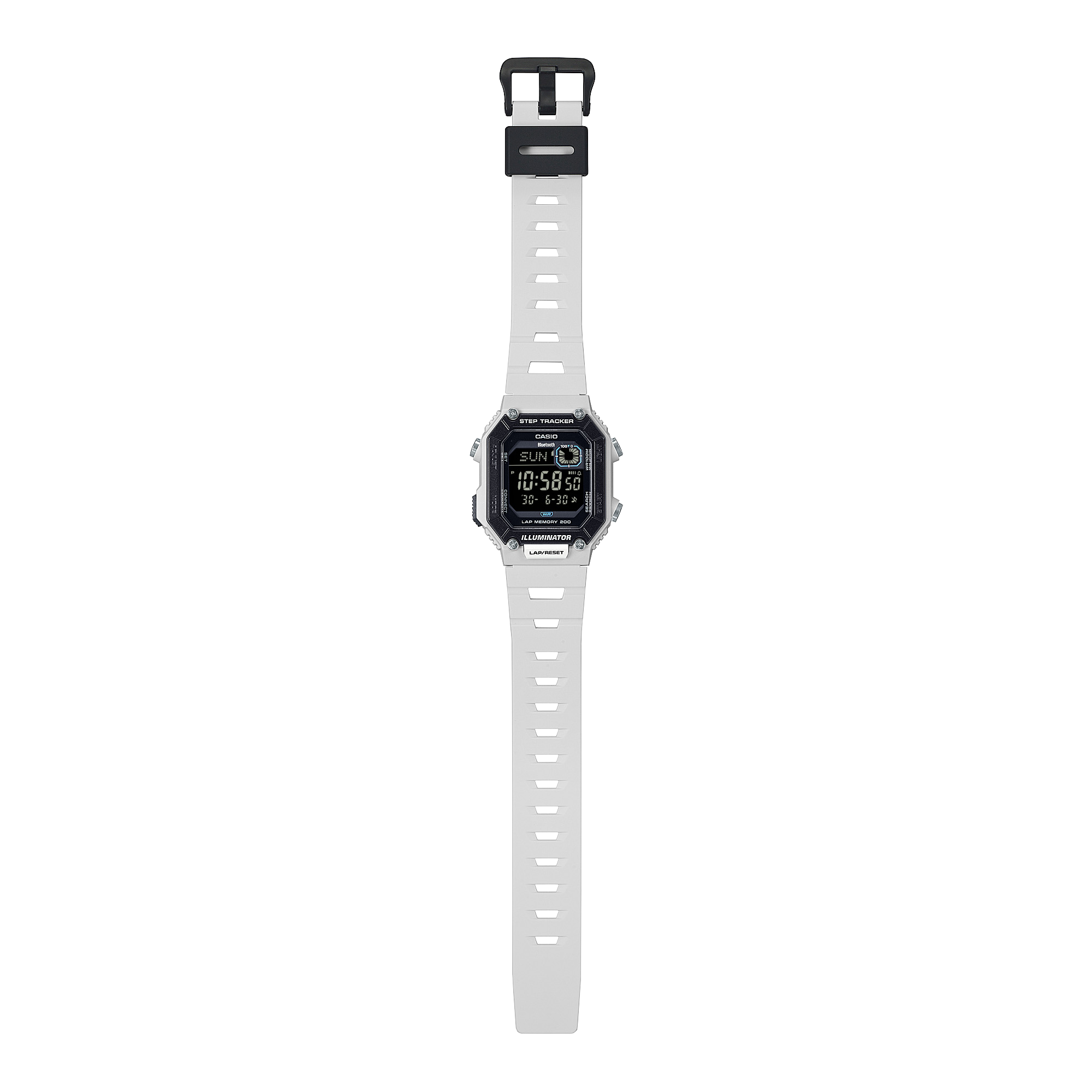 WS-B1000-8BVDF Resin Fitness watch