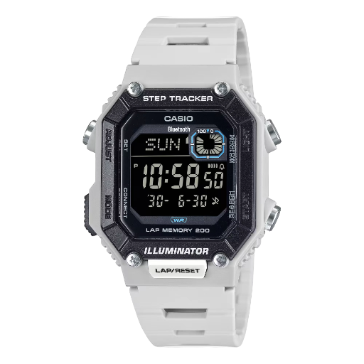 WS-B1000-8BVDF Resin Fitness watch