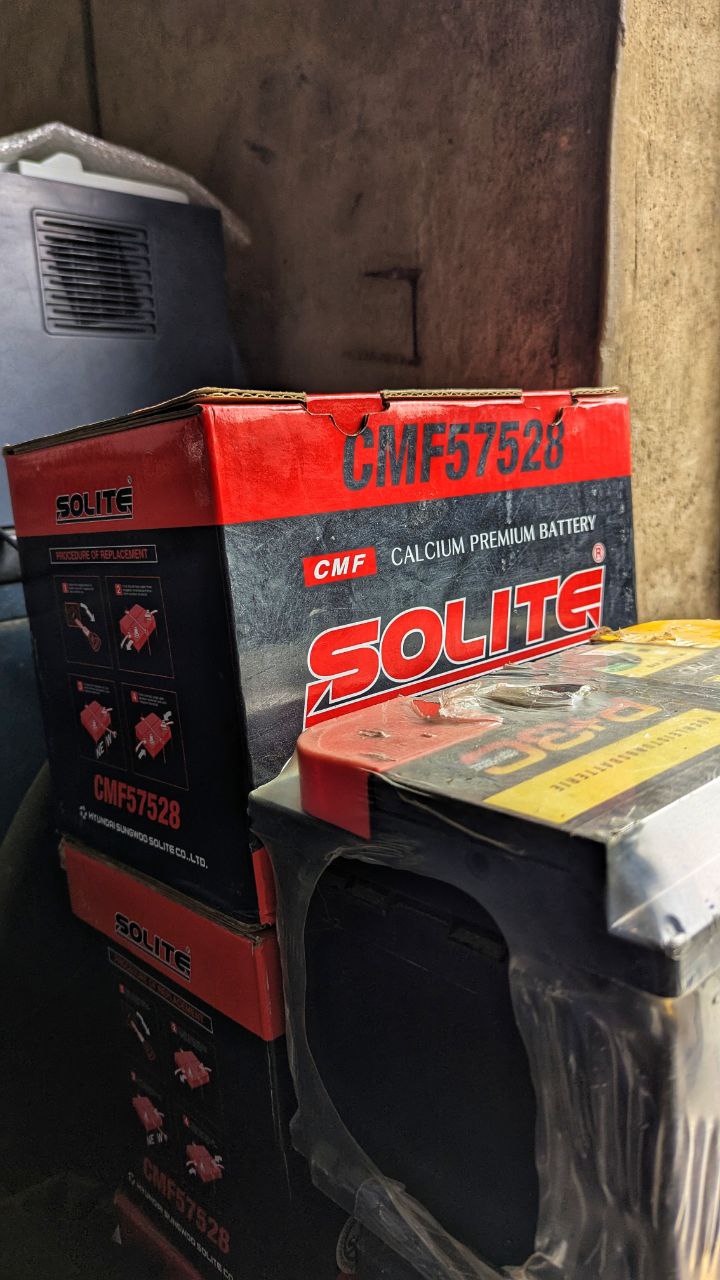 75AH Solite Car Battery