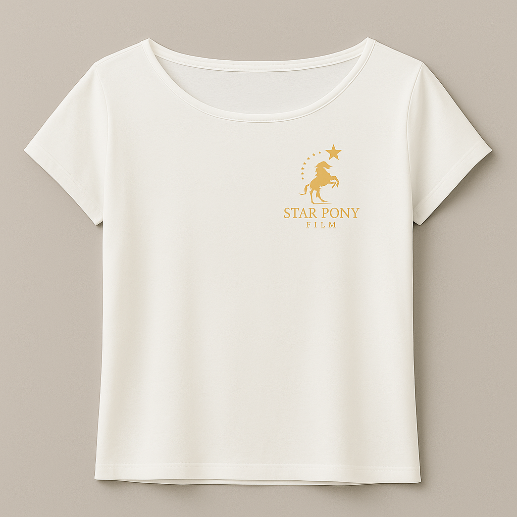 Boatneck T-shirt - White