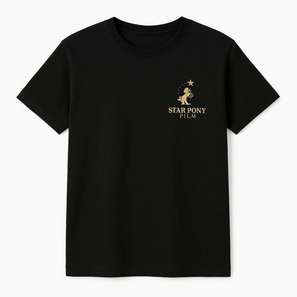 Crewneck T-Shirt - Black