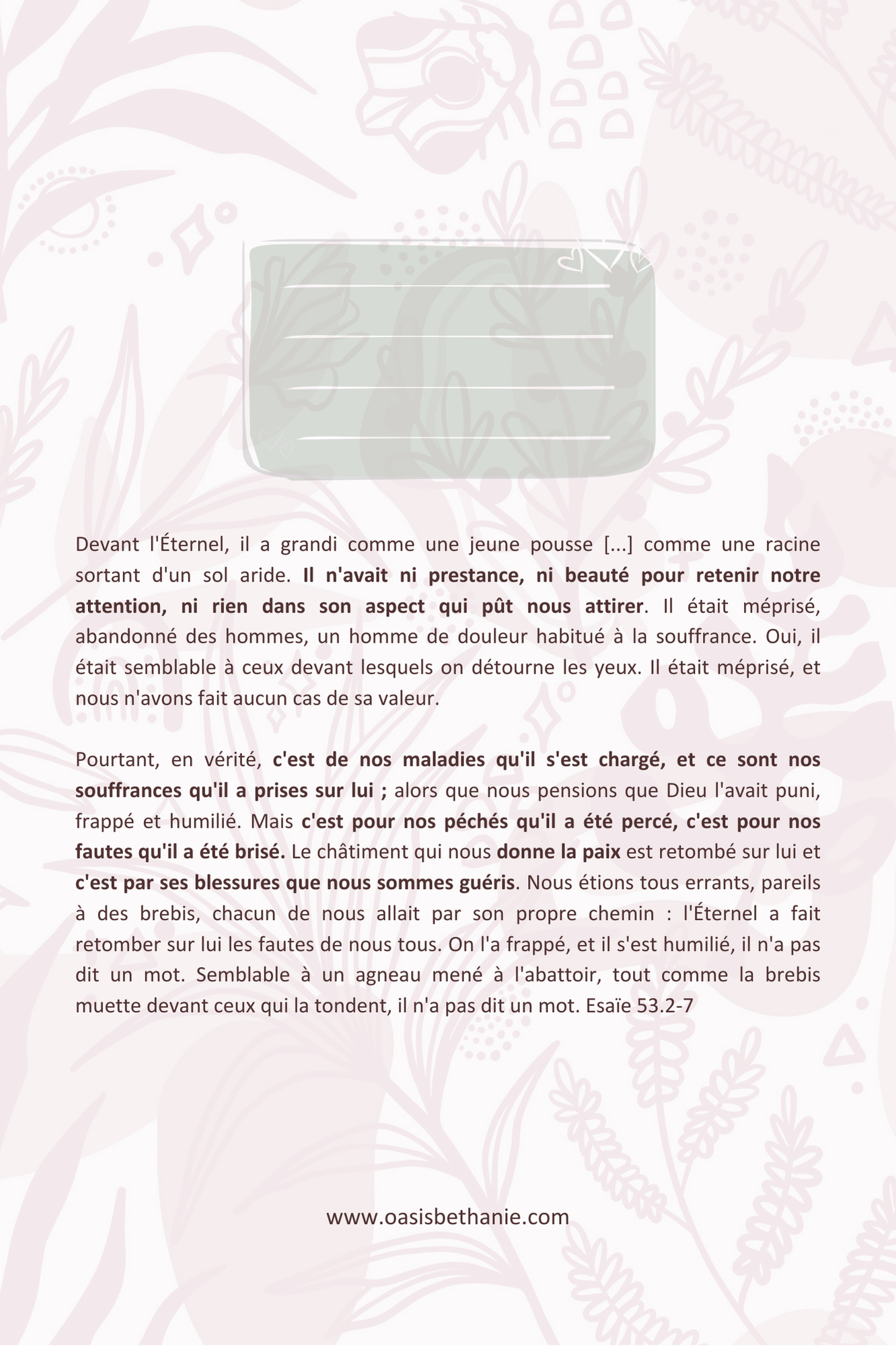 Mon journal guidé : guéri.e dans ta présence