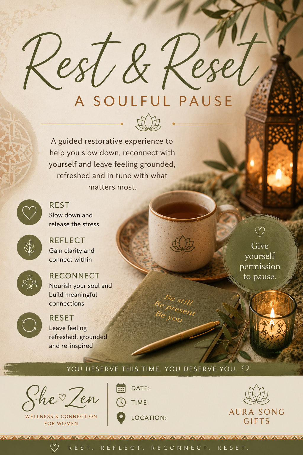 9/19 Rest & Reset: A Soulful Pause