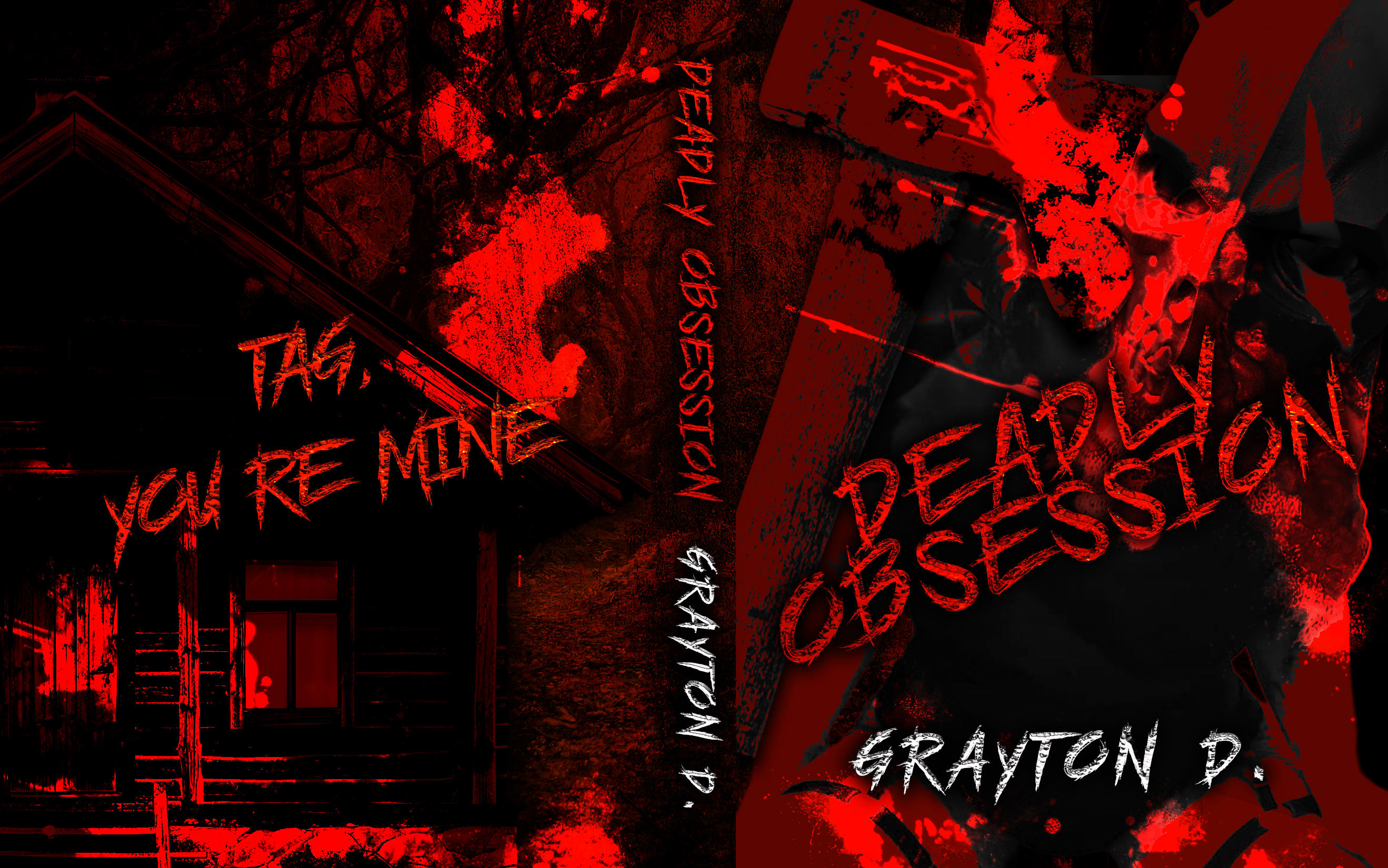 Deadly Obsession Signed Hard Cover