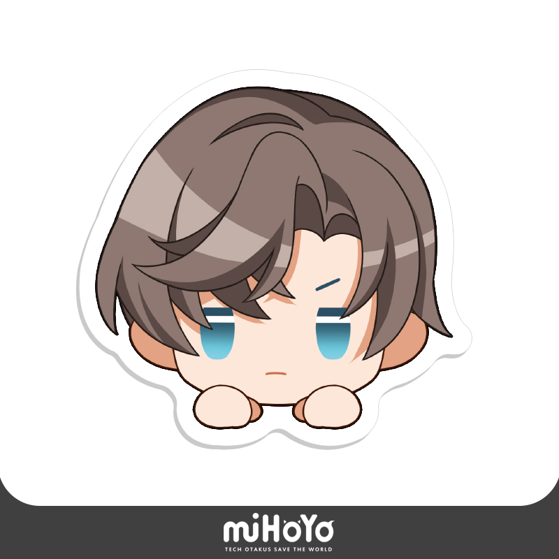 Daily Series Chibi Acrylic Clip