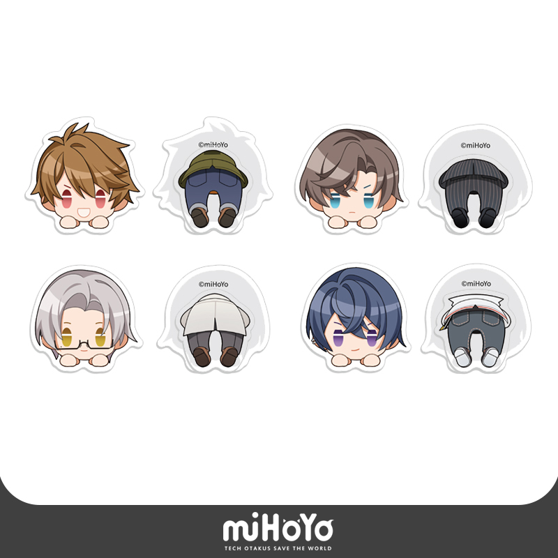 Daily Series Chibi Acrylic Clip
