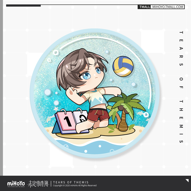 Summer Series Chibi Acrylic Quicksand