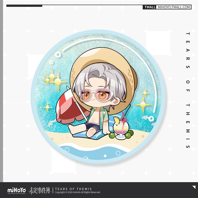 Summer Series Chibi Acrylic Quicksand