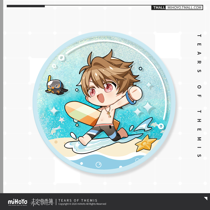 Summer Series Chibi Acrylic Quicksand