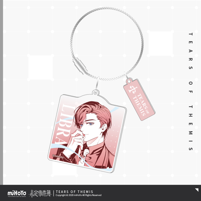 Romantic Moments Series Acrylic Keychain