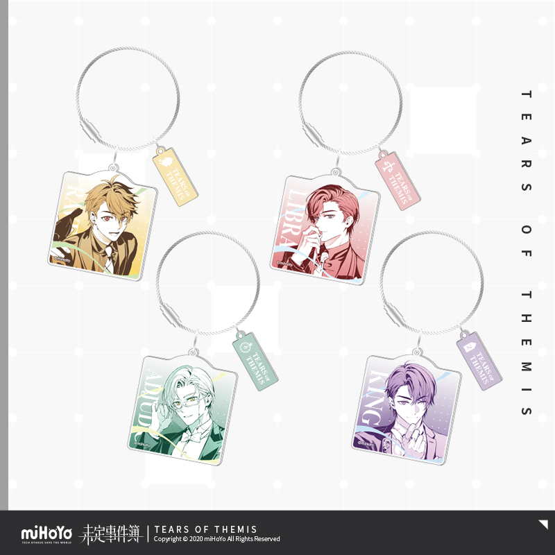 Romantic Moments Series Acrylic Keychain