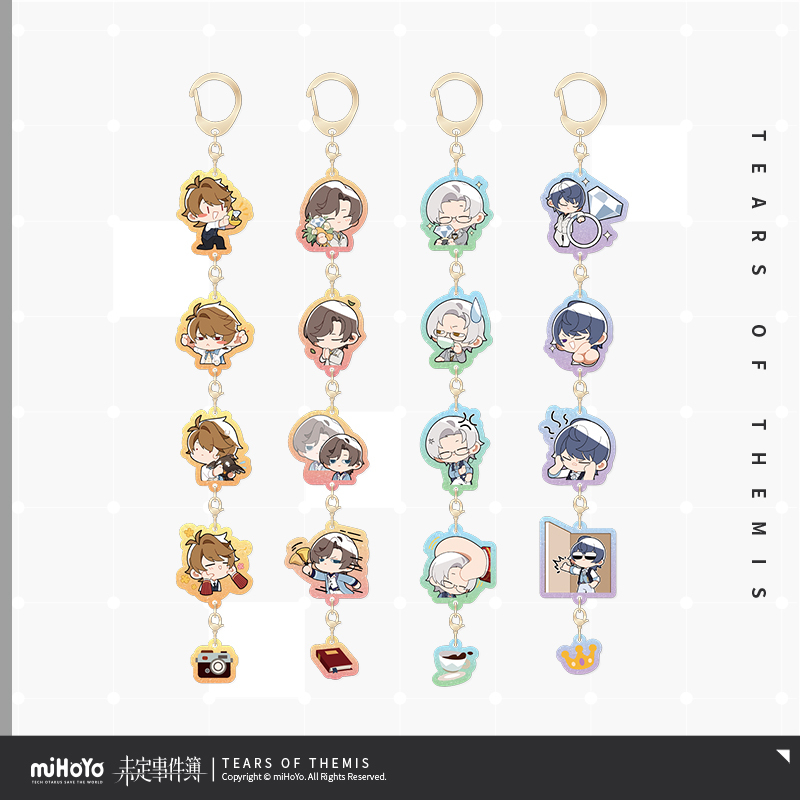 To My Beloved Series Chibi Acrylic Keychain