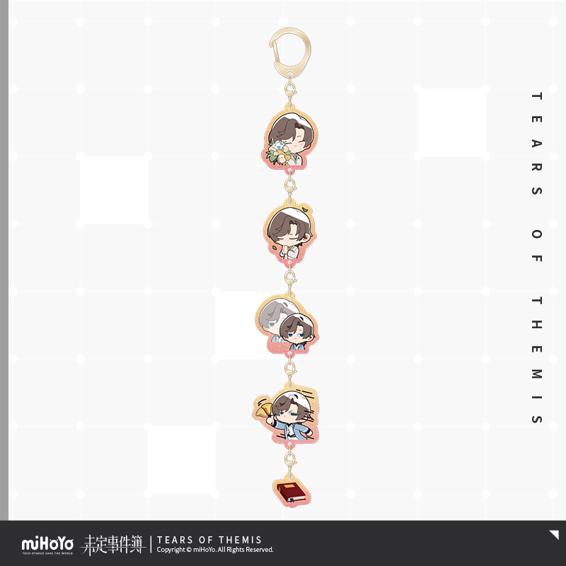 To My Beloved Series Chibi Acrylic Keychain