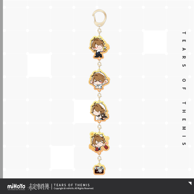 To My Beloved Series Chibi Acrylic Keychain