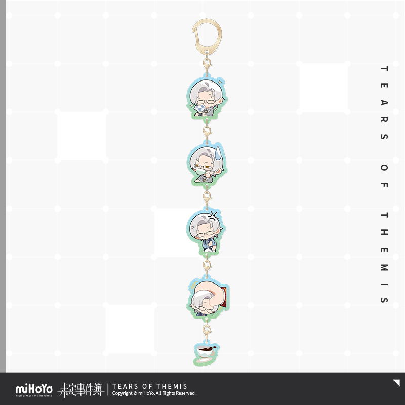 To My Beloved Series Chibi Acrylic Keychain