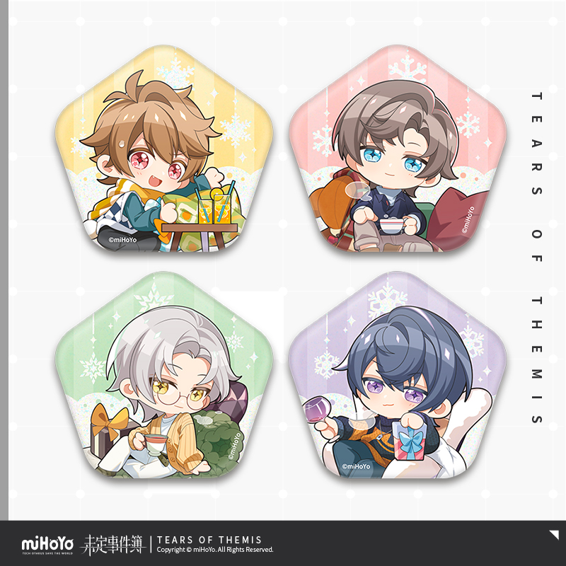 Warm Winter Series Chibi Badge