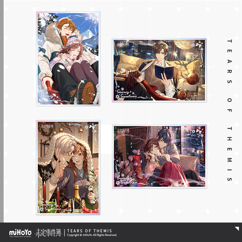 Snowy Sweetness Series Shikishi Board