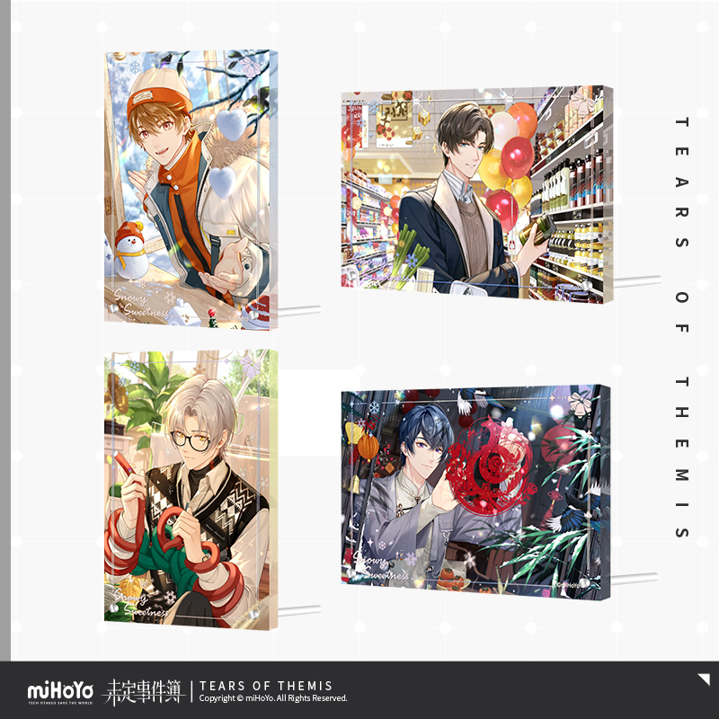 Snowy Sweetness Series Acrylic Stand