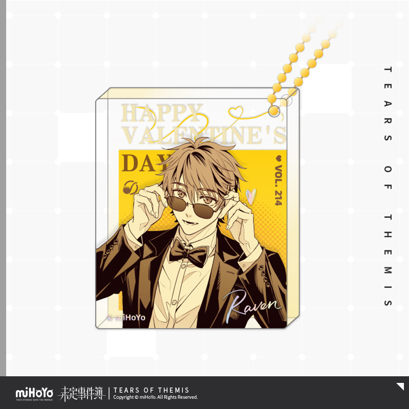 Burning Passion Series Acrylic Keychain