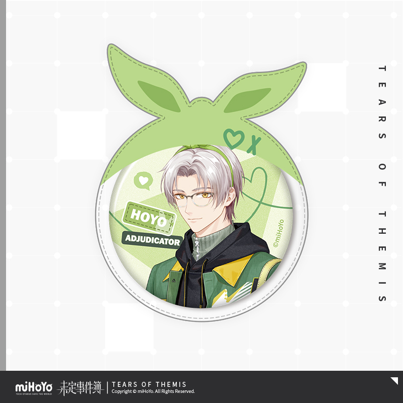 HoHo Luck Series Badge & Case Set