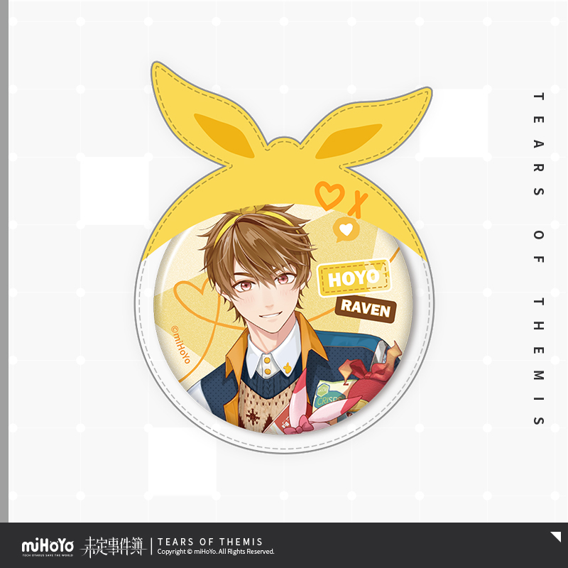 HoHo Luck Series Badge & Case Set