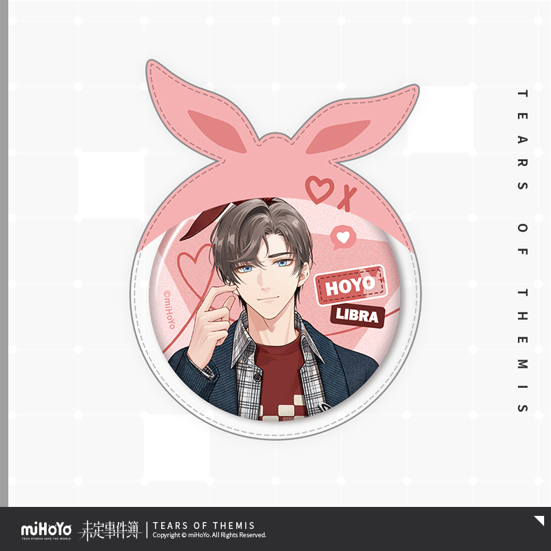 HoHo Luck Series Badge & Case Set