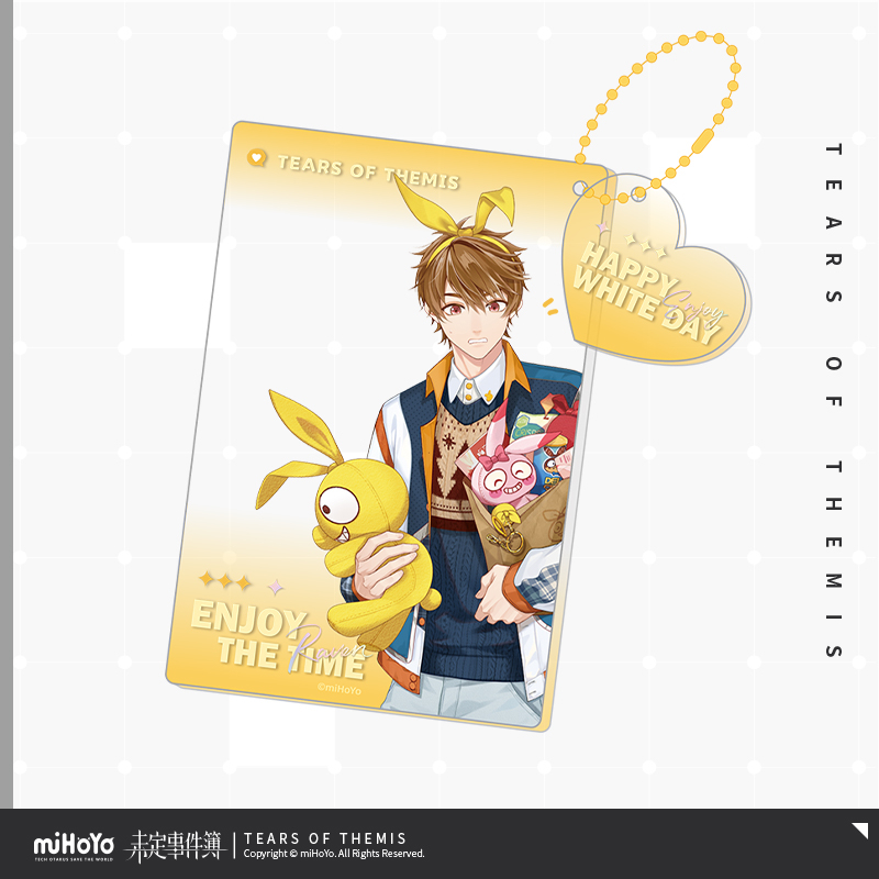HoHo Luck Series Acrylic Photo Card