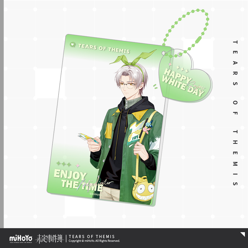 HoHo Luck Series Acrylic Photo Card