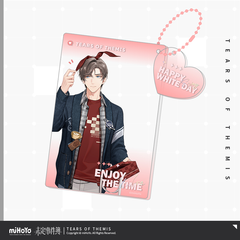 HoHo Luck Series Acrylic Photo Card