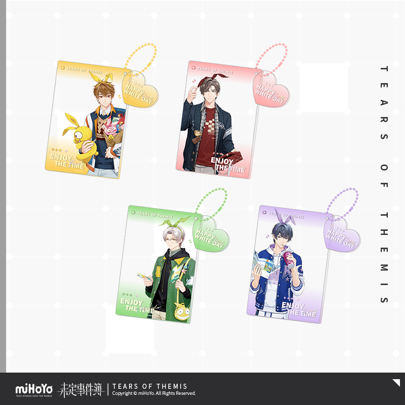HoHo Luck Series Acrylic Photo Card