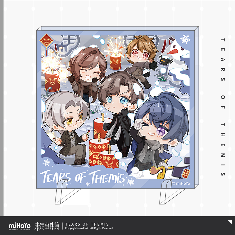 Blizzardous Threads of Red Series Chibi Magnet