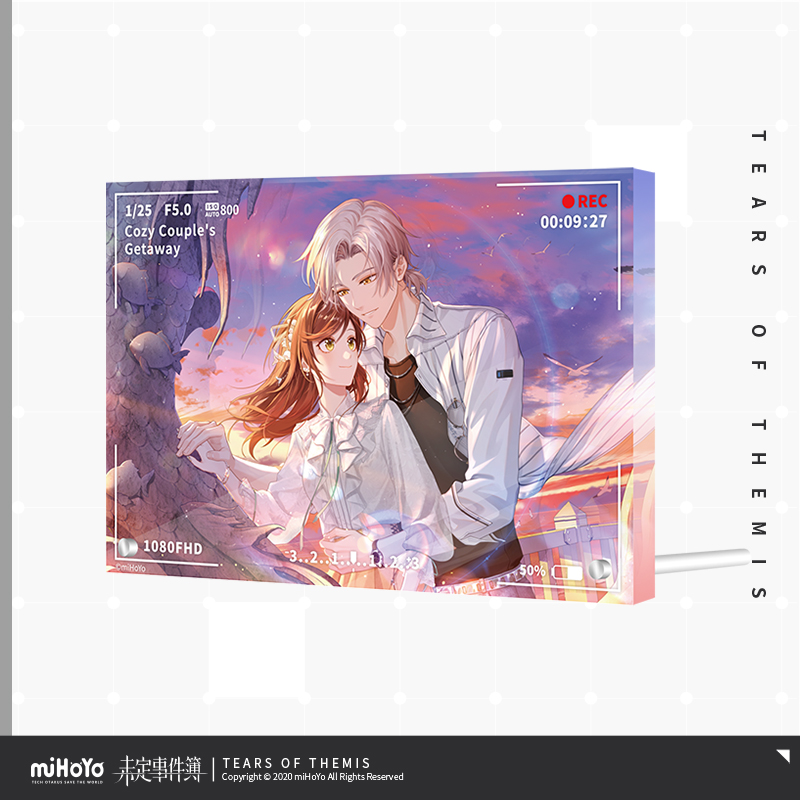 Cozy Couple's Getaway Series Acrylic Stand