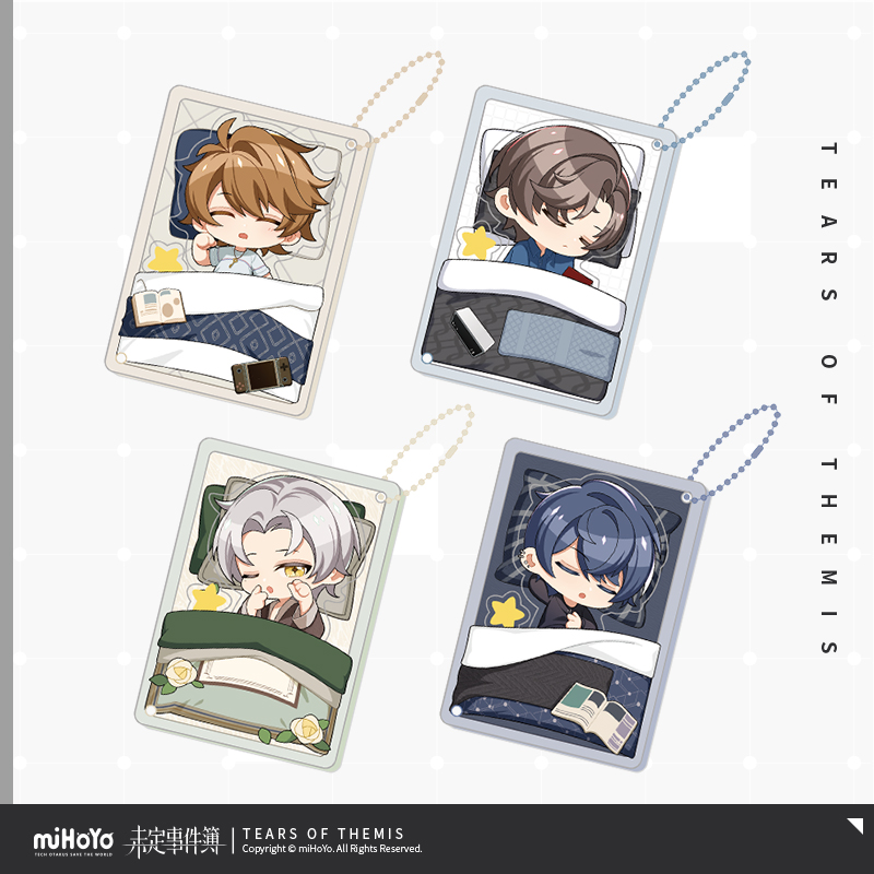Sleep Tonight Series Chibi Acrylic Keychain