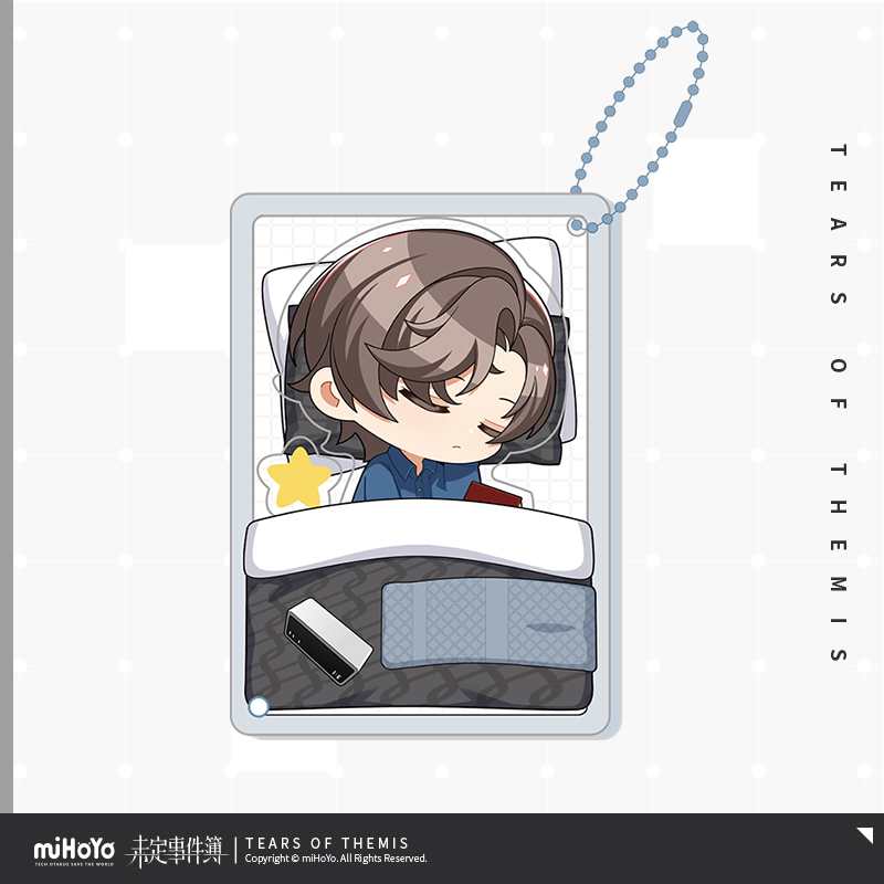 Sleep Tonight Series Chibi Acrylic Keychain