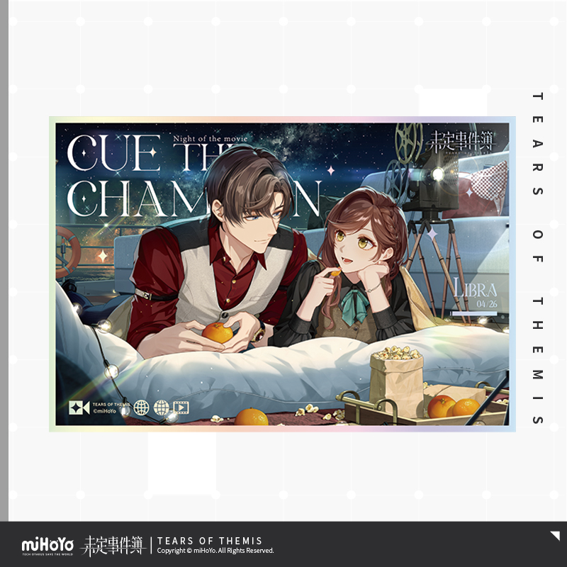 Cue The Champion Series Shikishi Board