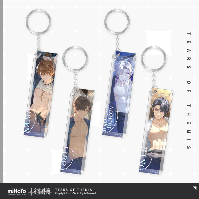 Where The Heart Belongs Series Acrylic Keychain