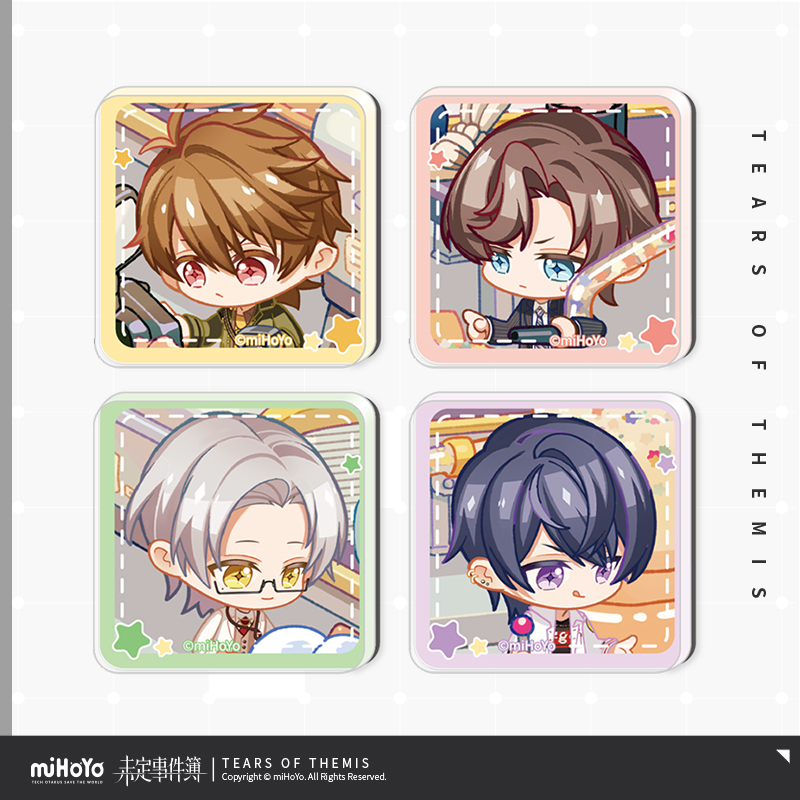 Where The Heart Belongs Series Chibi Magnet Set
