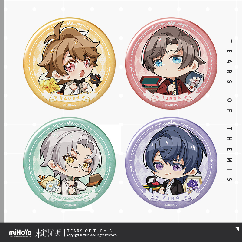 Wish Invitation Series Chibi Badge