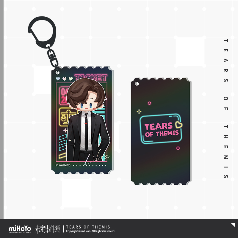 Heart Thief Series Acrylic Keychain