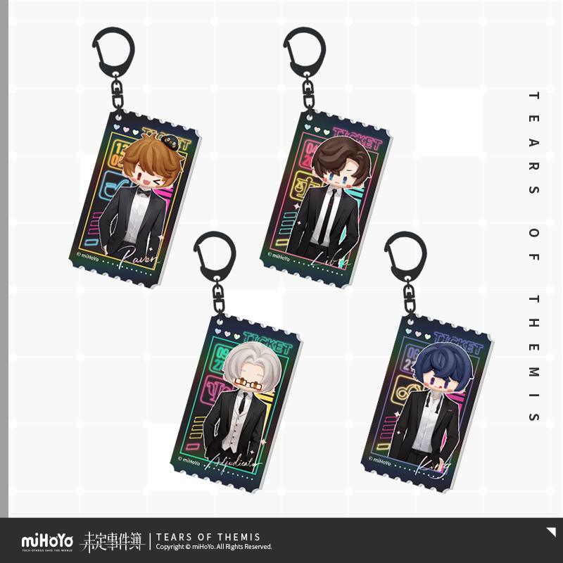 Heart Thief Series Acrylic Keychain