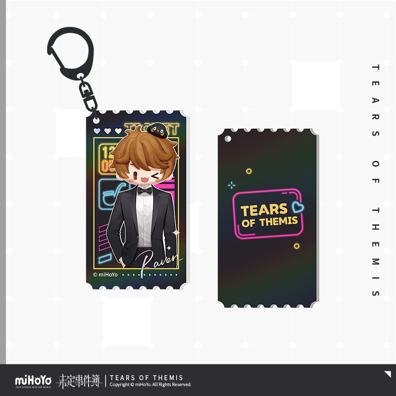Heart Thief Series Acrylic Keychain