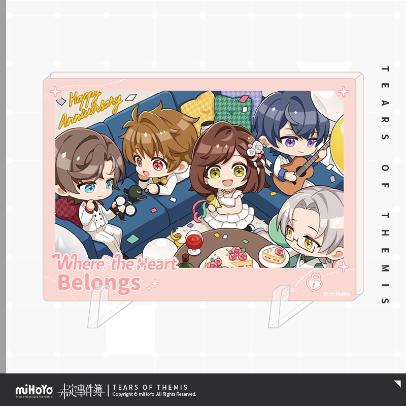 Where The Heart Belongs Series Chibi Magnet