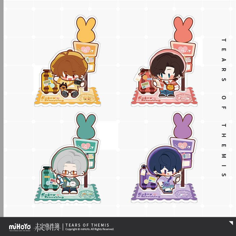 Enjoy Traveling Series Chibi Acrylic Stand
